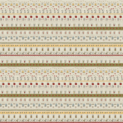 Pre Cut 1/2 yard S is for Sew Border Stripe