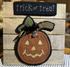 Trick or Treat Jack-O-Lantern Kit with Printed Pattern