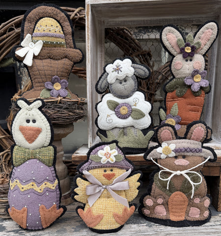 #2604 Spring Shelf Buddies Printed Pattern