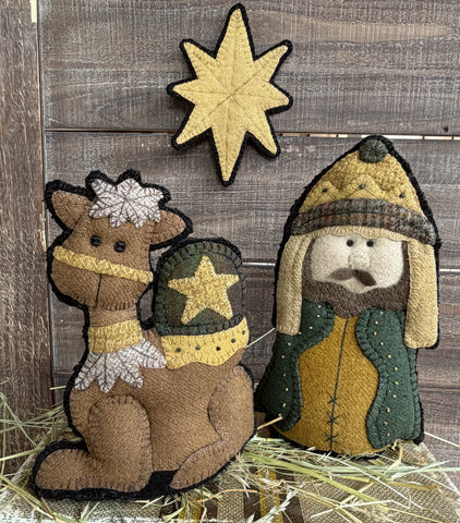 Nativity Wiseman & Camel  Kit ONLY