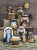 #2610 Nativity Shelf Buddies Kit with Printed Pattern