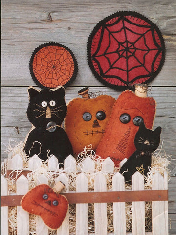 Black Cat, Orange Pumpkin