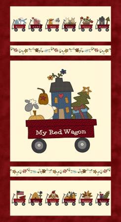 My Red Wagon / Banner Panel