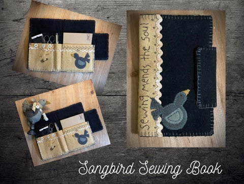 Songbird Sewing Book PDF Pattern – Wooden Spool Designs