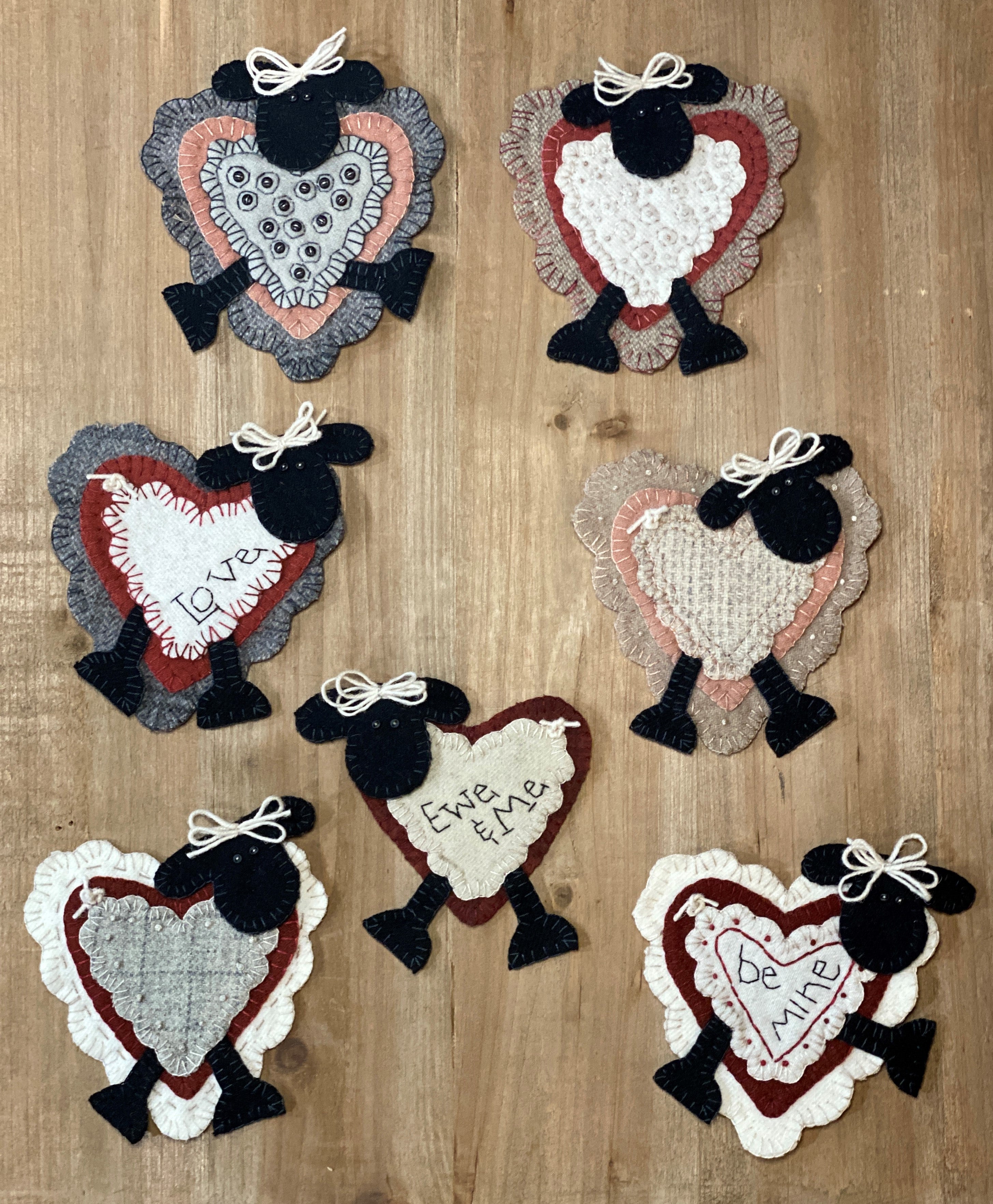 JOY Wool Banner PDF Pattern – Wooden Spool Designs